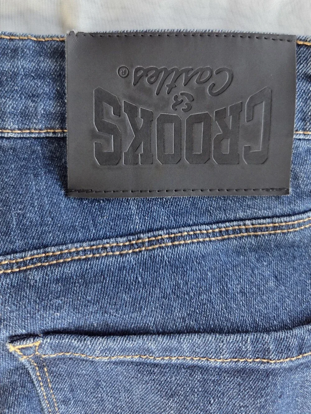 Crooks & Castle Men's Classic Blue Jeans